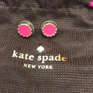 Kate Spade pink earrings